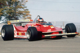 Voitures De Course F1 - Ferrari 312T5 (1980) - Pilote:Gilles Villeneuve (CAN) - 15x10cms PHOTO - Grand Prix / F1