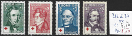 FINLANDE 334 à 37 ** Côte 4.50 € - Unused Stamps
