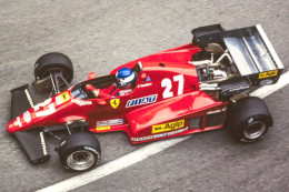 Voitures De Course F1 - Ferrari 126C3 (1983) - Pilote:Patrick Tambay (F) - 15x10cms PHOTO - Grand Prix / F1