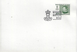 Greenland 1972  Konigen Mararethe (o) Mi.84 FDC - FDC