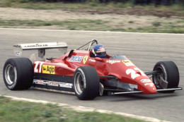 Voitures De Course F1 - Ferrari 126C2 (1982) - Pilote:Patrick Tambay (F) - 15x10cms PHOTO - Grand Prix / F1