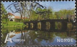 NORWAY 2007 Tourism - A - 'Europa' (9k.) River, Fredrikstad FU - Used Stamps