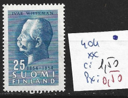 FINLANDE 404 ** Côte 1.50 € - Unused Stamps