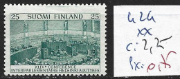 FINLANDE 424 ** Côte 2.25 € - Nuevos