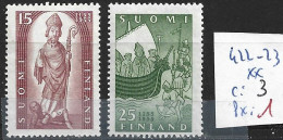 FINLANDE 422-23 ** Côte 3 € - Unused Stamps