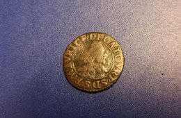 Double Tournois 1632 Frédéric Maurice De La Tour D'Auvergne (1623-1642) Fils D'henri De La Td'A Et D'Elisabeth De Nassau - 1610-1643 Luigi XIII Il Giusto