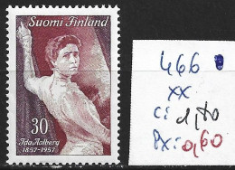 FINLANDE 466 ** Côte 1.80 € - Unused Stamps