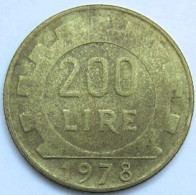 Pièce De Monnaie 200 Lire  1978 - 200 Lire