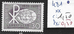 FINLANDE 481 ** Côte 1.50 € - Unused Stamps