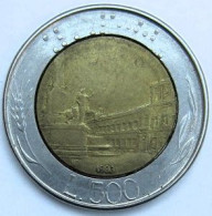 Pièce De Monnaie 500 Lire 1983 - 500 Liras