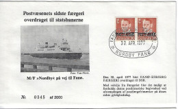 Denmark 1977  Ferry Mail (o) Mi.36 - Servizio