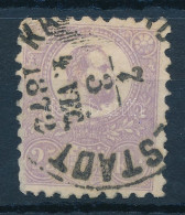 O 1871 Kőnyomat 25kr "KA(RLOVAC KAR)LSTADT VEC." (min. 60.000) - Otros & Sin Clasificación