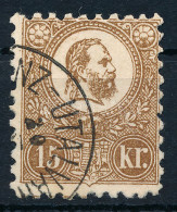 O 1871 Kőnyomat 15kr Szép Példány (35.000) / Mi 5 "(PÉ)NZ-UTALVÁN(Y)" Signed: Gebr. Senf / Leipzig - Other & Unclassified