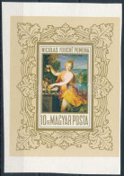 (*) 1969 Festmény VI. Gumi Nélküli Vágott Blokk Nyomdai ívből, ívszéllel - Other & Unclassified