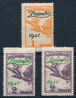 * 1931 Zeppelin Sor + 2P (21.000) - Other & Unclassified