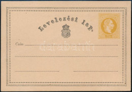 1867 2kr Használatlan Magyar Díjjegyes Levelezőlap - Other & Unclassified