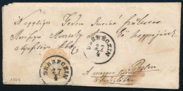 1864 15kr Levélen "DEBRECZIN" - Pest (19.000) - Other & Unclassified