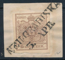 1850 6kr MP III Lemezhiba A KKPOST-ban "NEU-GRADISKA" - Other & Unclassified