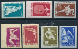 ** 1958 Sport (III.) Vágott Sor (8.000) - Other & Unclassified