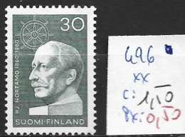 FINLANDE 496 ** Côte 1.50 € - Unused Stamps