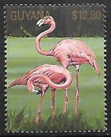 Guyana - MNH ** 1990 :   American Flamingo  -  Phoenicopterus Ruber - Flamingo