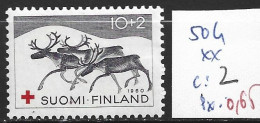 FINLANDE 504 ** Côte 2 € - Ungebraucht