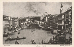 ITALIE - Venezia - Ponte Di Rialto - Carte Postale Ancienne - Venetië (Venice)