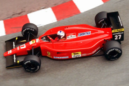 Voitures De Course F1 - Ferrari 642 (1991) - Pilote: Alain Prost (F) - 15x10cms PHOTO - Grand Prix / F1