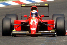 Voitures De Course F1 - Ferrari 643 (1991) - Pilote: Alain Prost (F) - 15x10cms PHOTO - Grand Prix / F1