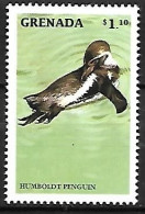 Grenada - MNH ** 1998 -  Humboldt Penguin  -  Spheniscus Humboldti - Pingouins & Manchots