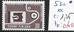 FINLANDE 530 ** Côte 1.25 € - Unused Stamps