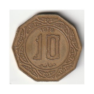 ALGERIE - KM 110 - 10 DINARS 1979 - TTB - Algeria