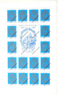 ** 1992 Sorok, Blokkok, Eseménybélyegek, Teljes ívek Több Példányban, Hozzá Minták, FDC-k, Levelek 16 Fehér Lapos A/4 Be - Otros & Sin Clasificación