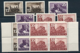 ** Ausztria 1937 6 X Mi 646-648 (Mi EUR 108,-) - Other & Unclassified