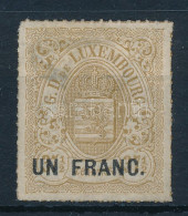 O Luxemburg 1872 Mi 25 (Mi EUR 100.-) - Other & Unclassified