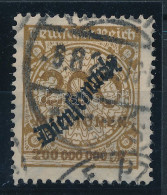 O Deutsches Reich 1923 Dienstmarke (Hivatalos) Mi 83 (Mi EUR 200,-) - Other & Unclassified