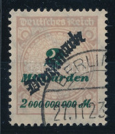 O Deutsches Reich 1923 Dienstmarke (Hivatalos) Mi 84 (Mi EUR 150,-) - Other & Unclassified