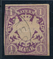 O Német államok - Bajorország 1874 Forgalmi Mi 30 (Mi EUR 120.-) - Other & Unclassified