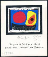 ** Románia 1970 33 Db Ioan Miro Festmény Blokk Mi 81 (Mi EUR 198.-) - Other & Unclassified