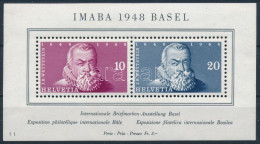 ** Svájc 1948 IMABA Blokk Mi 13 (Mi EUR 90.-) - Other & Unclassified