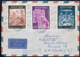 Andorra Francia Posta 1967 - Other & Unclassified