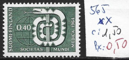 FINLANDE 565 ** Côte 1.50 € - Unused Stamps