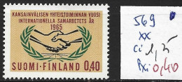 FINLANDE 569 ** Côte 1.25 € - Unused Stamps