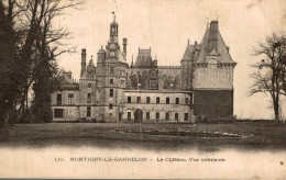 Montigny Le Gannelon Le Chateau Vue Interieure - Montigny-le-Gannelon