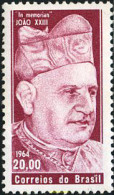 170308 MNH BRASIL 1964 ANIVERSARIO DE LA MUERTE DE JUAN XXIII - Unused Stamps