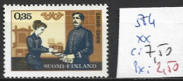 FINLANDE 584 ** Côte 7.50 € - Unused Stamps