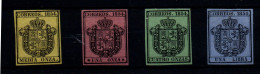 España Nº 28/31. Año 1854 - Unused Stamps