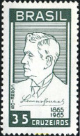170494 MNH BRASIL 1965 CENTENARIO DEL NACIMIENTO DEL POETA LEONCIO CORREIA - Unused Stamps