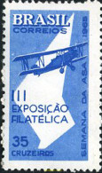 170502 MNH BRASIL 1965 SEMANA DE LA AVIACION I 3 EXPOSICION PHILATELICA - Unused Stamps