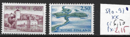FINLANDE 590-91 ** Côte 6.50 € - Neufs
